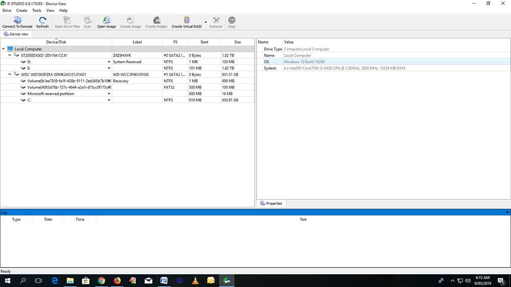R-Studio data recovery software
